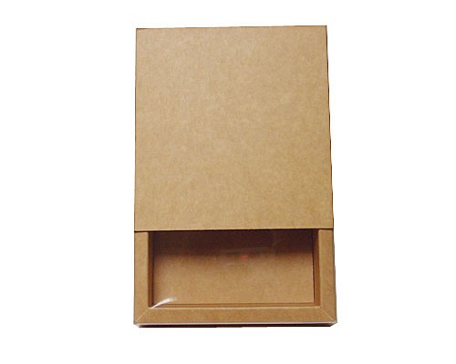 Windowbox 90x90x30mm interior with sleeve kraft 